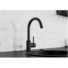 Кухонний змішувач Blanco MIDA (526649) чорний матовий