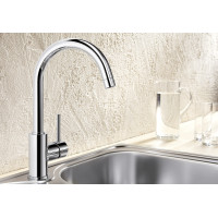 Кухонний змішувач Blanco MIDA (517742) хром