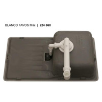Кухонна мийка Blanco Favos Mini 518186 антрацит