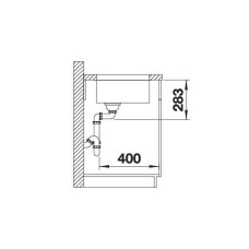 Кухонна мийка Blanco SUPRA 500-U (518205) полірована