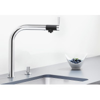 Кухонний змішувач Blanco VONDA (518435) нержавіюча сталь