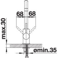 Кухонний змішувач Blanco MILI (527460) вулканічний сірий