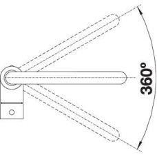 Кухонний змішувач Blanco MILI (519413) хром