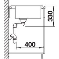 Кухонна мийка Blanco NAYA 6 519645 кава