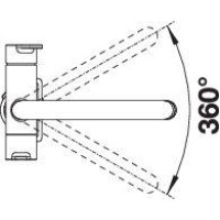 Кухонний змішувач Blanco TRIMA (526273) чорний