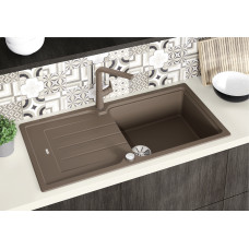 Кухонний змішувач Blanco AVONA-S (521283) сірий беж