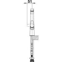 Кухонний змішувач Blanco AVONA-S (526170) чорний