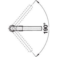 Кухонний змішувач Blanco AVONA-S (526170) чорний