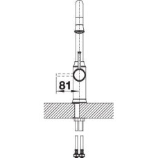 Кухонний змішувач Blanco LIVIA-S (521288) хром