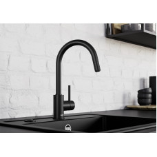 Кухонний змішувач Blanco MIDA-S (526653) чорний матовий