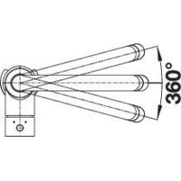 Кухонний змішувач Blanco MIDA-S (526967) вулканічний сірий