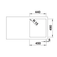 Кухонна мийка Blanco CLARON 400-IF/А 521632