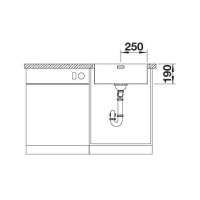 Кухонна мийка Blanco CLARON 500-IF/A (521633)