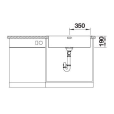 Кухонна мийка Blanco CLARON 700-IF/А 521634