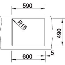 Кухонна мийка Blanco CLARON 550-IF/А 521639