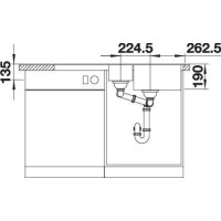 Кухонна мийка Blanco LEGRA 6 S 526086 чорний