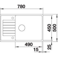 Кухонна мийка Blanco ZIA XL 6S COMPACT (523273) антрацит