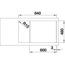 Кухонна мийка Blanco LEGRA XL 6 S 523328 білий
