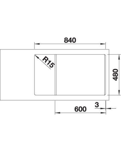 Кухонна мийка Blanco LEGRA XL 6 S 526087 чорний