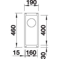 Кухонна мийка Blanco SUBLINE 160-U (523405) кава