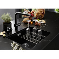 Кухонна мийка Blanco SUBLINE 500-U (523432) антрацит