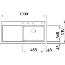 Кухонна мийка Blanco ZENAR XL 6 S (526062) чорний