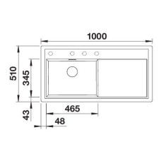 Кухонна мийка Blanco ZENAR XL 6 S (523994) антрацит