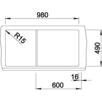 Кухонна мийка Blanco ZENAR XL 6 S 524001 білий