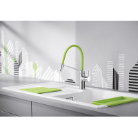 Кухонний змішувач Blanco VIU-S (524813) хром