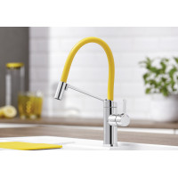 Кухонний змішувач Blanco VIU-S (524813) хром