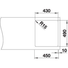 Кухонна мийка Blanco ANDANO 400-IF/A 525244