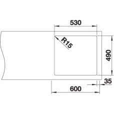 Кухонна мийка Blanco ANDANO 500-IF/A 525245