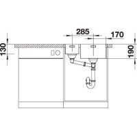 Кухонна мийка Blanco ANDANO 340/180-IF/A 525247