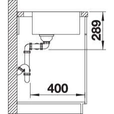 Кухонна мийка Blanco ANDANO 400/400-IF/A 525249