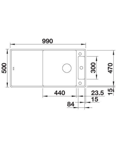 Кухонна мийка Blanco AXIA III XL 6 S-F 525860 чорний