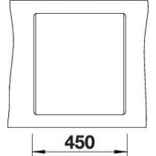 Кухонна мийка Blanco DALAGO 45-F (525870) чорний