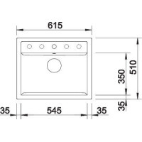 Кухонна мийка Blanco DALAGO 6 525873 чорний