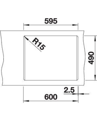 Кухонна мийка Blanco PLEON 6 Split 525955 чорний