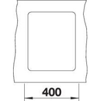 Кухонна мийка Blanco SUBLINE 320-F 525982 чорний