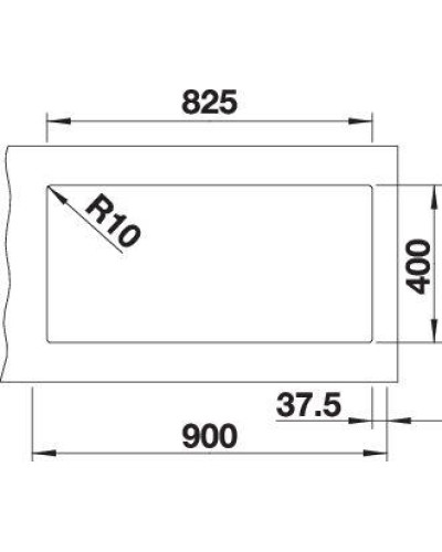 Кухонна мийка Blanco SUBLINE 480/320-U 525993 чорний