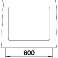 Кухонна мийка Blanco SUBLINE 500-F 525994 чорний