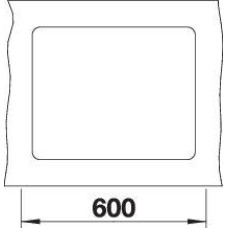 Кухонна мийка Blanco SUBLINE 500-F 525994 чорний