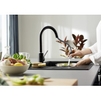 Кухонний змішувач Blanco MIDA-S (526146) чорний