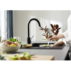 Кухонний змішувач Blanco MIDA-S (526146) чорний