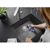 Кухонна мийка Blanco ZEROX 500-U 526243 Dark Steel