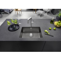 Кухонна мийка Blanco ZEROX 500-U 526243 Dark Steel