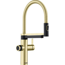 Кухонний змішувач Blanco EVOL-S Pro Filter (527430) PVD satin gold
