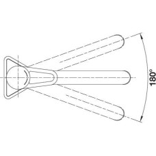Кухонний змішувач Blanco WEGA II (526402) хром