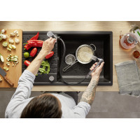 Кухонний змішувач Blanco WEGA-S II (526428) чорний