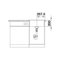 Кухонна мийка Blanco NAYA 5 (526584) сірий беж